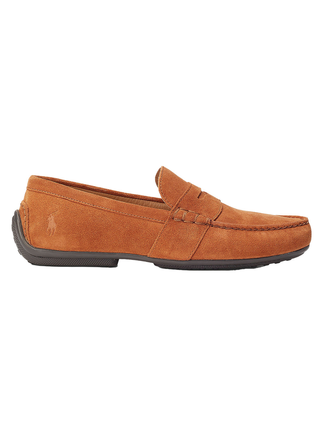 POLO Ralph Lauren Reynold suède mocassins-Bovenwerk: 100% leer<br />Voering: 52% katoen, 48% leer <br />Buitenzool: 100% rubber-HEREN SCHOENEN & RIEMEN-Bruin