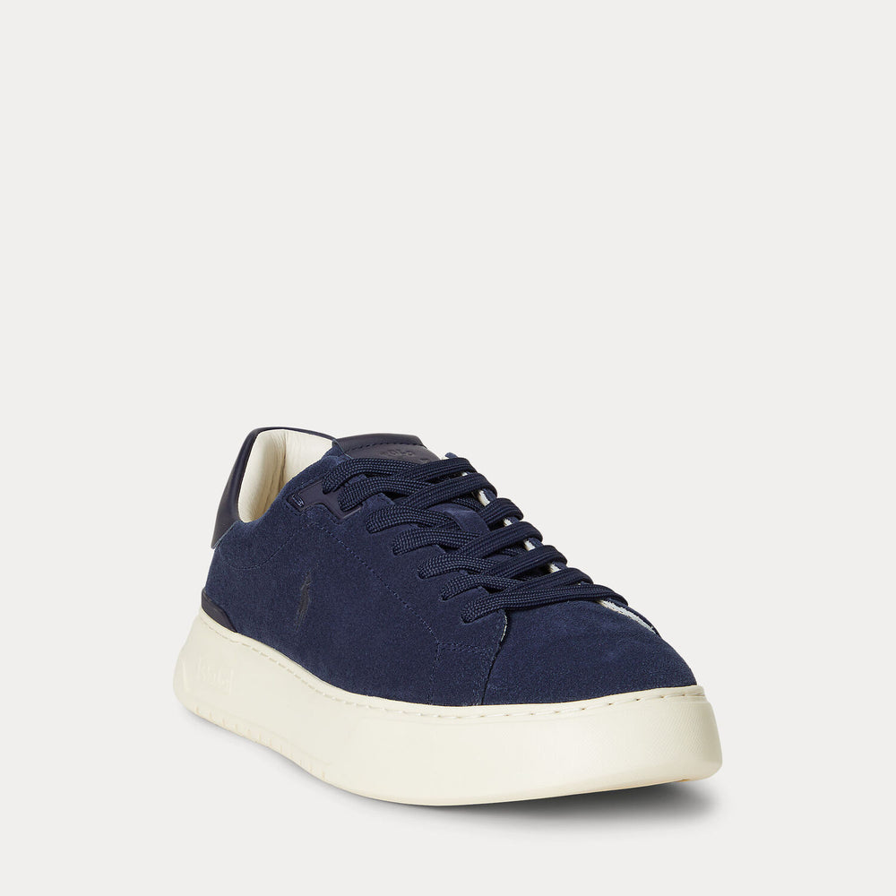  POLO Ralph Lauren RLite Court Suede Sneaker-HEREN SCHOENEN & RIEMEN-Blauw