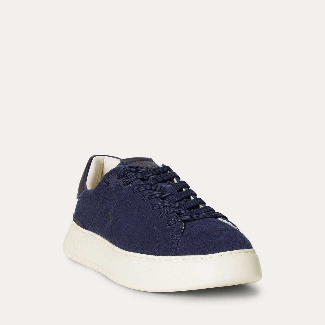  POLO Ralph Lauren RLite Court Suede Sneaker-HEREN SCHOENEN & RIEMEN-Blauw