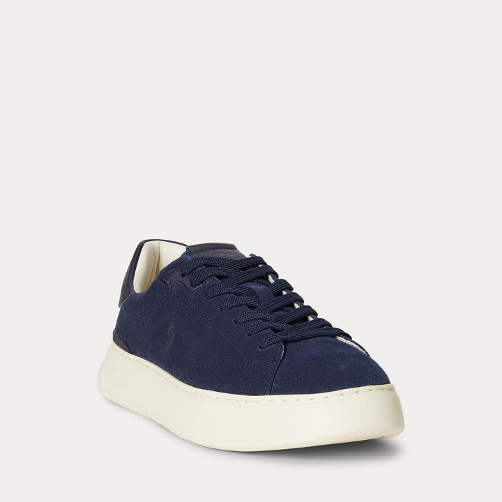  POLO Ralph Lauren RLite Court Suede Sneaker-HEREN SCHOENEN & RIEMEN-Blauw