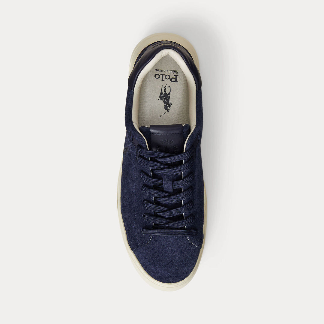  POLO Ralph Lauren RLite Court Suede Sneaker-HEREN SCHOENEN & RIEMEN-Blauw