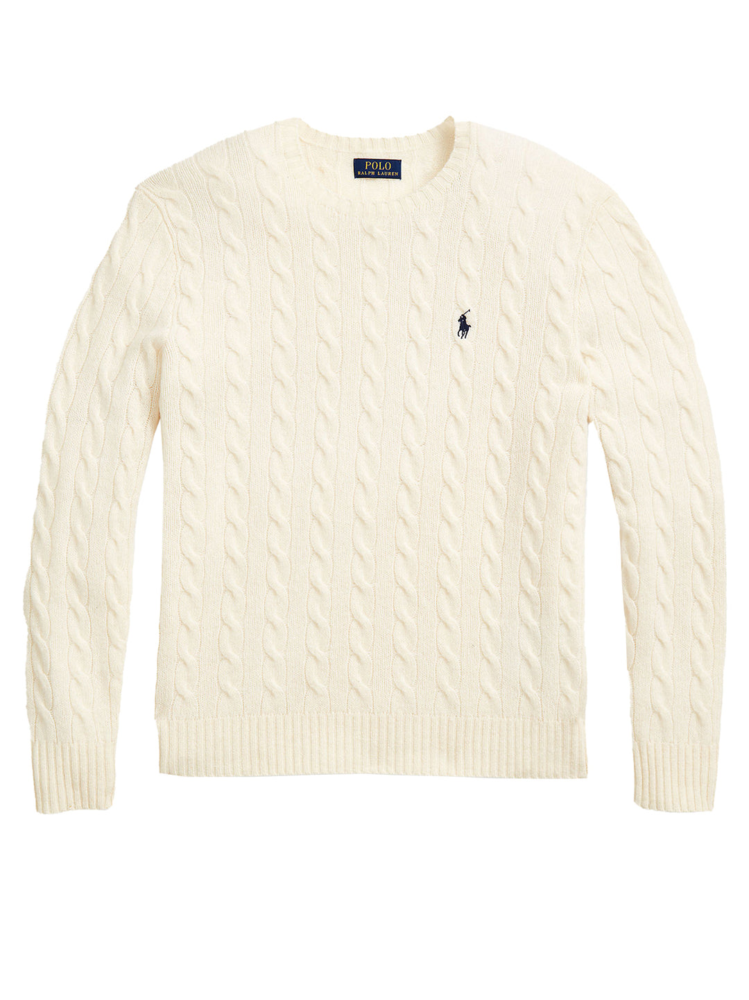 POLO Ralph Lauren Round Neck Sweater – Room-90% wol, 10% kasjmier-HEREN TRUIEN & VESTEN-Room