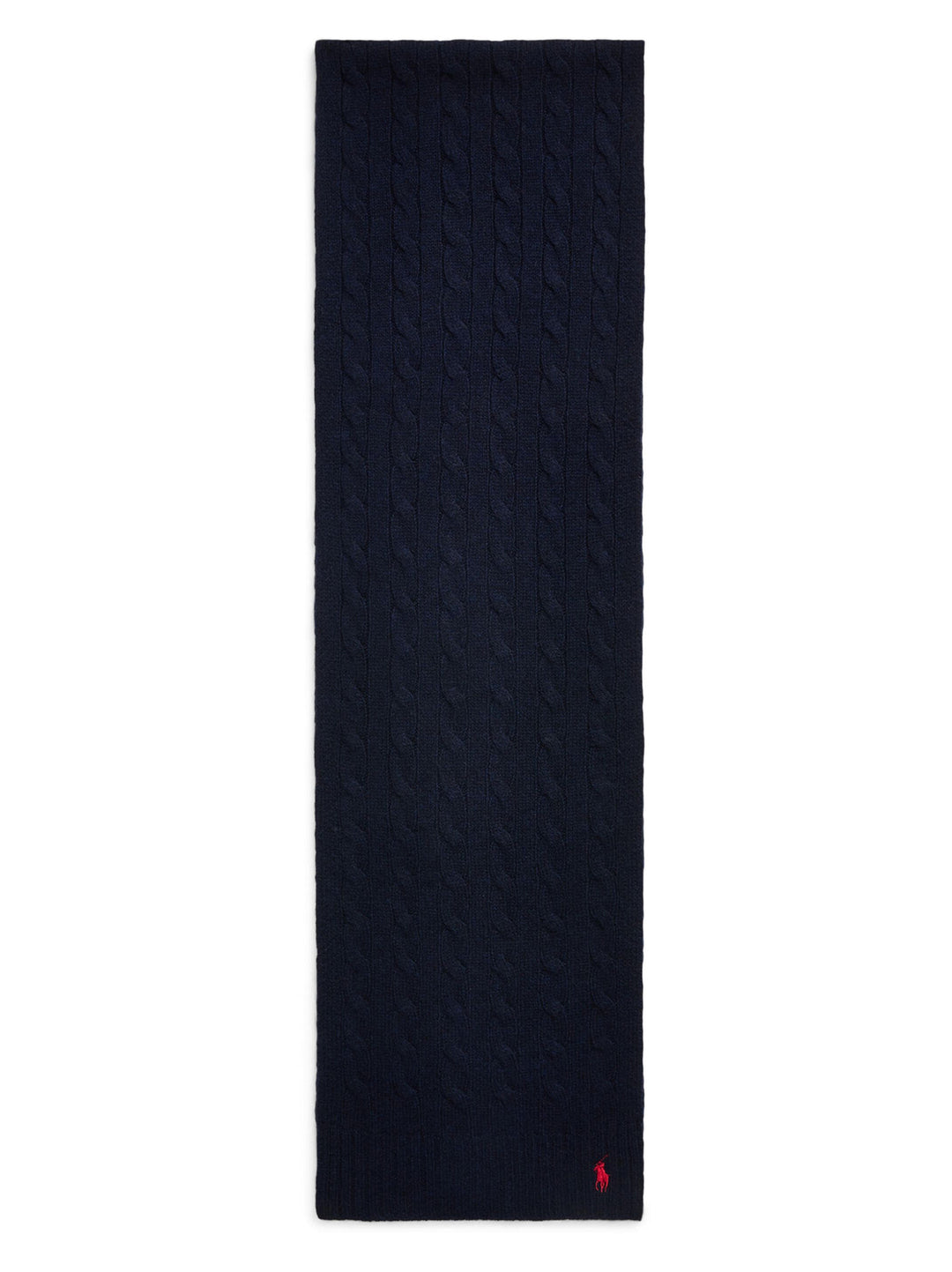 Polo Ralph Lauren Shawl – Blauw-90% wol<br />10% kashmir-DAMES ACCESSOIRES-Blauw