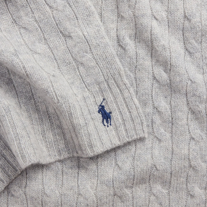 POLO Ralph Lauren Shawl – Grijs-90% wol<br />10% kashmir-DAMES ACCESSOIRES-Grijs