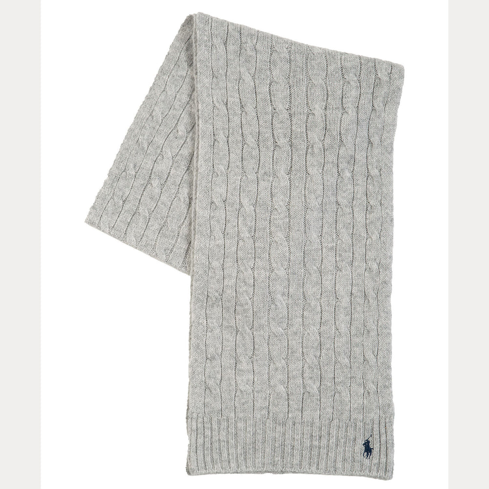 POLO Ralph Lauren Shawl – Grijs-90% wol<br />10% kashmir-DAMES ACCESSOIRES-Grijs