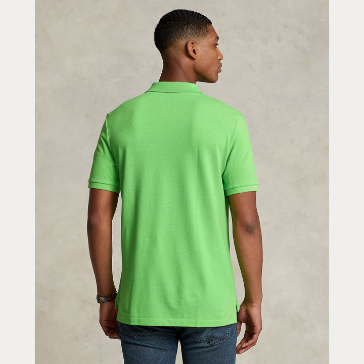 POLO Ralph Lauren shirt slim gifgroen-100% katoen-HEREN POLO'S & T-SHIRTS-Groen