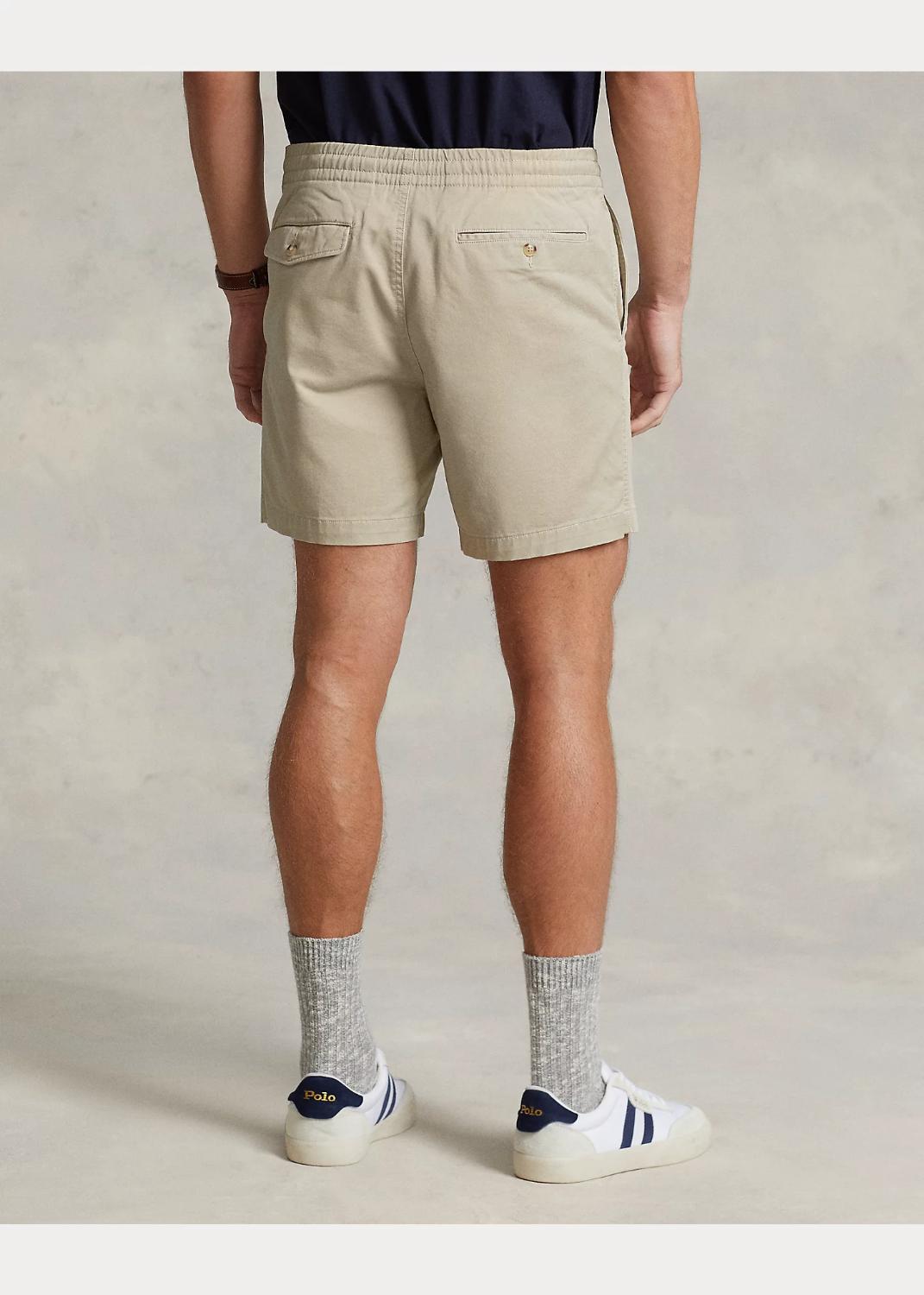 POLO Ralph Lauren short-97% katoen, 3% elasthaan-HEREN BROEKEN-Beige