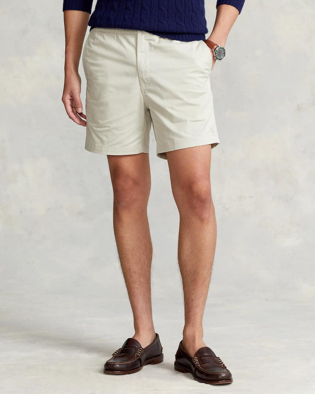 POLO Ralph Lauren short-97% katoen, 3% elasthaan-HEREN BROEKEN-Beige