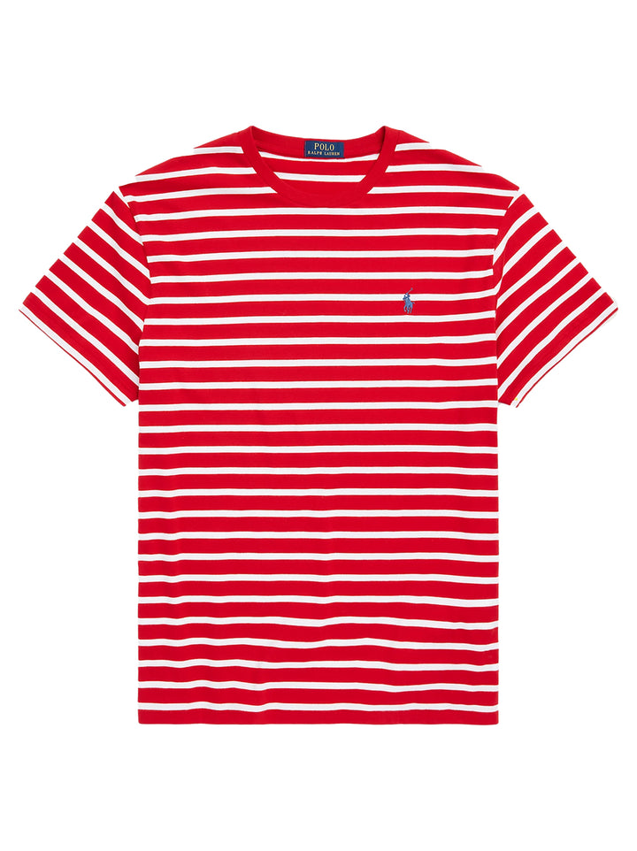 POLO Ralph Lauren short sleeve t-shirt-100% katoen.-HEREN POLO'S & T-SHIRTS-Rood