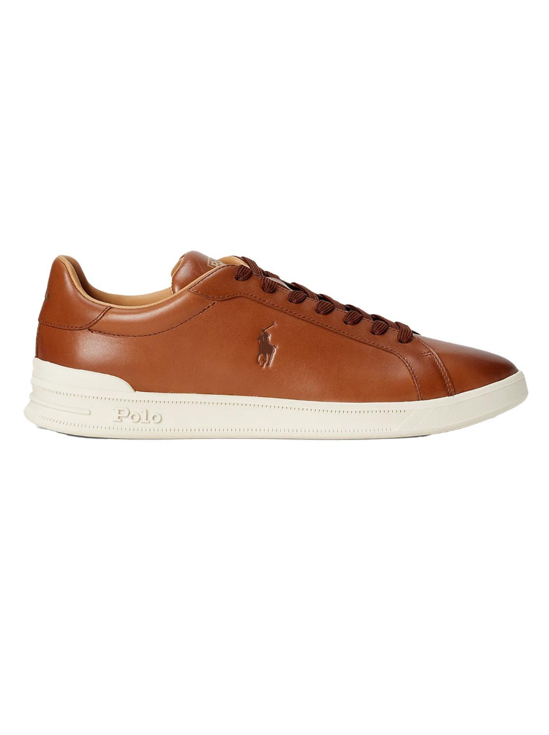 POLO Ralph Lauren sneaker-Bovenwerk: leer. Voering: leer, polyester.<br />Gebreide voering. Tong en kraag gevoerd met lee