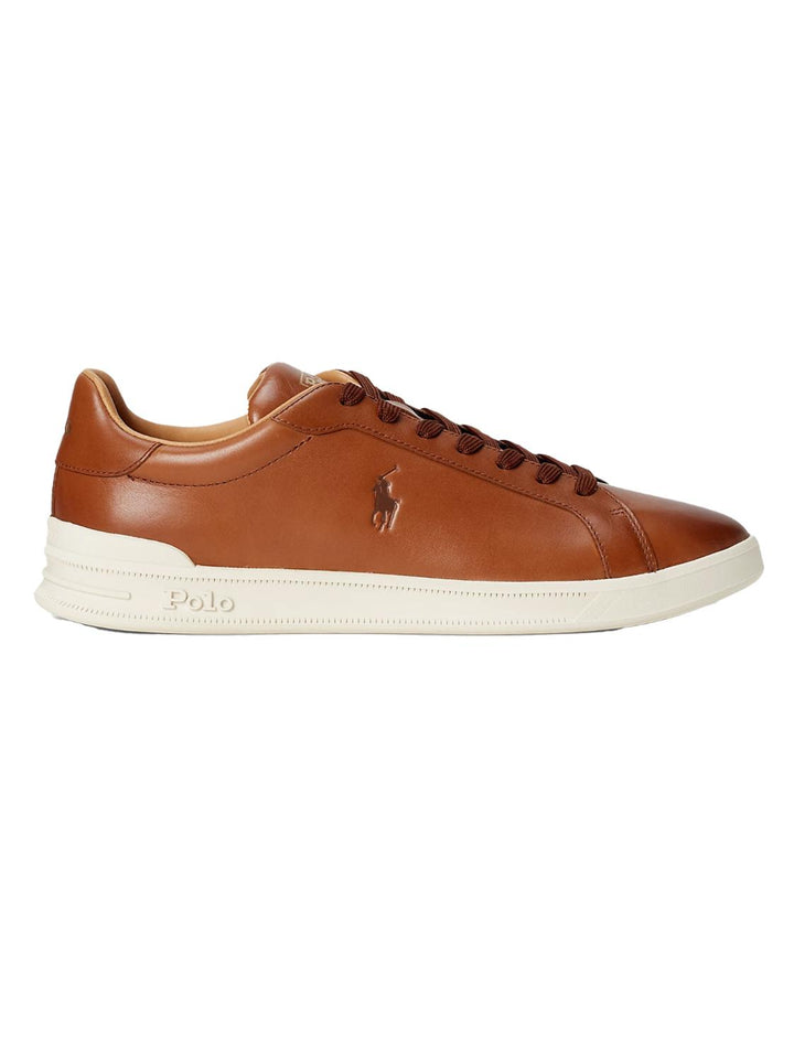 POLO Ralph Lauren sneaker-Bovenwerk: leer. Voering: leer, polyester.<br />Gebreide voering. Tong en kraag gevoerd met lee