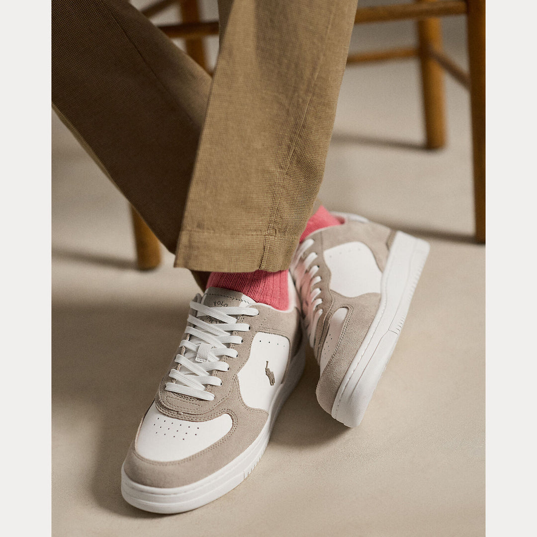 POLO Ralph Lauren Sneakers – Beige-HEREN SCHOENEN & RIEMEN-Beige