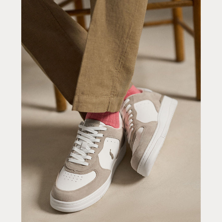 POLO Ralph Lauren Sneakers – Beige-HEREN SCHOENEN & RIEMEN-Beige