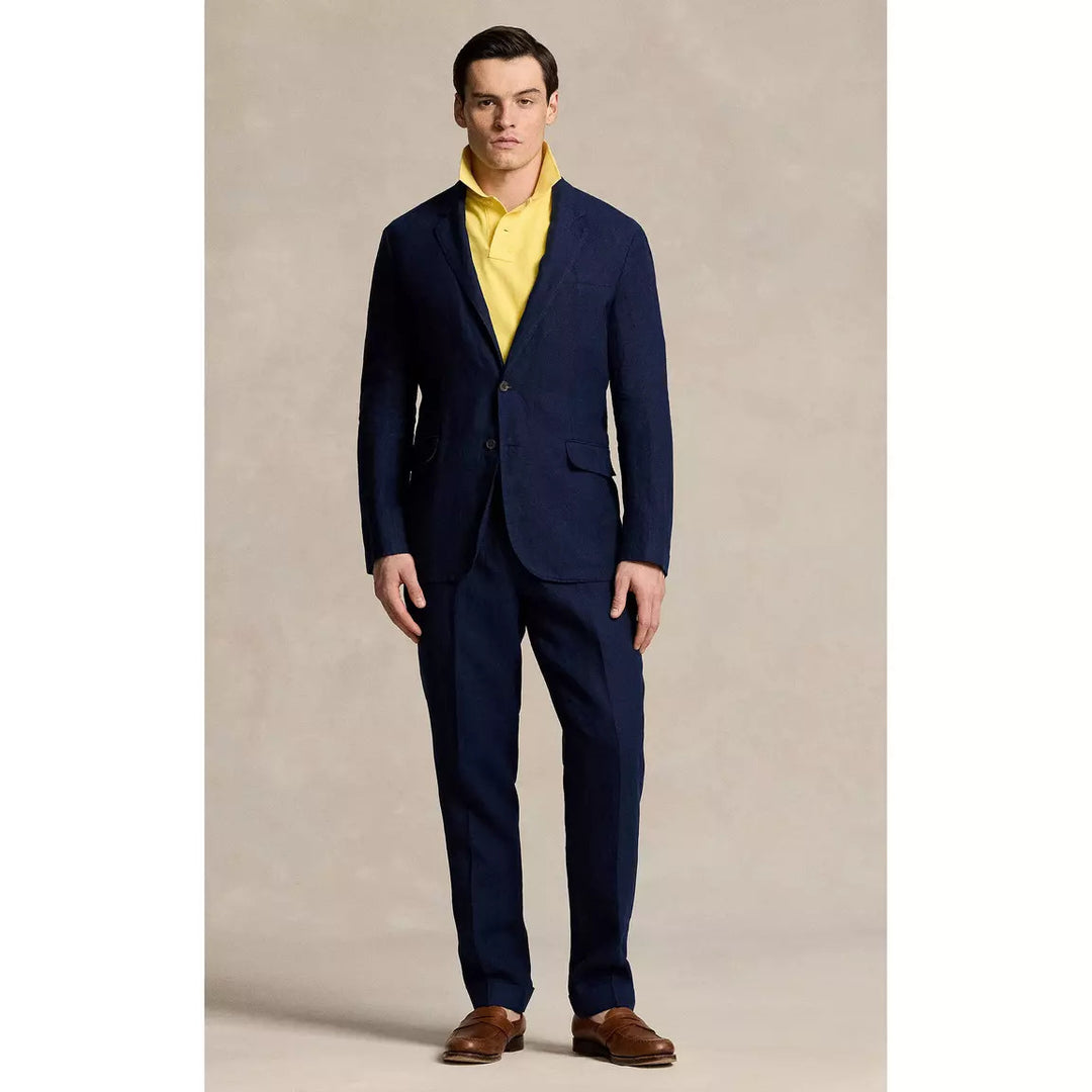 POLO Ralph Lauren soft modern linnen colbert-Buitenkant: 100% linnen. Voering mouw: 55% polyester, 45% viscose.-HEREN PAK