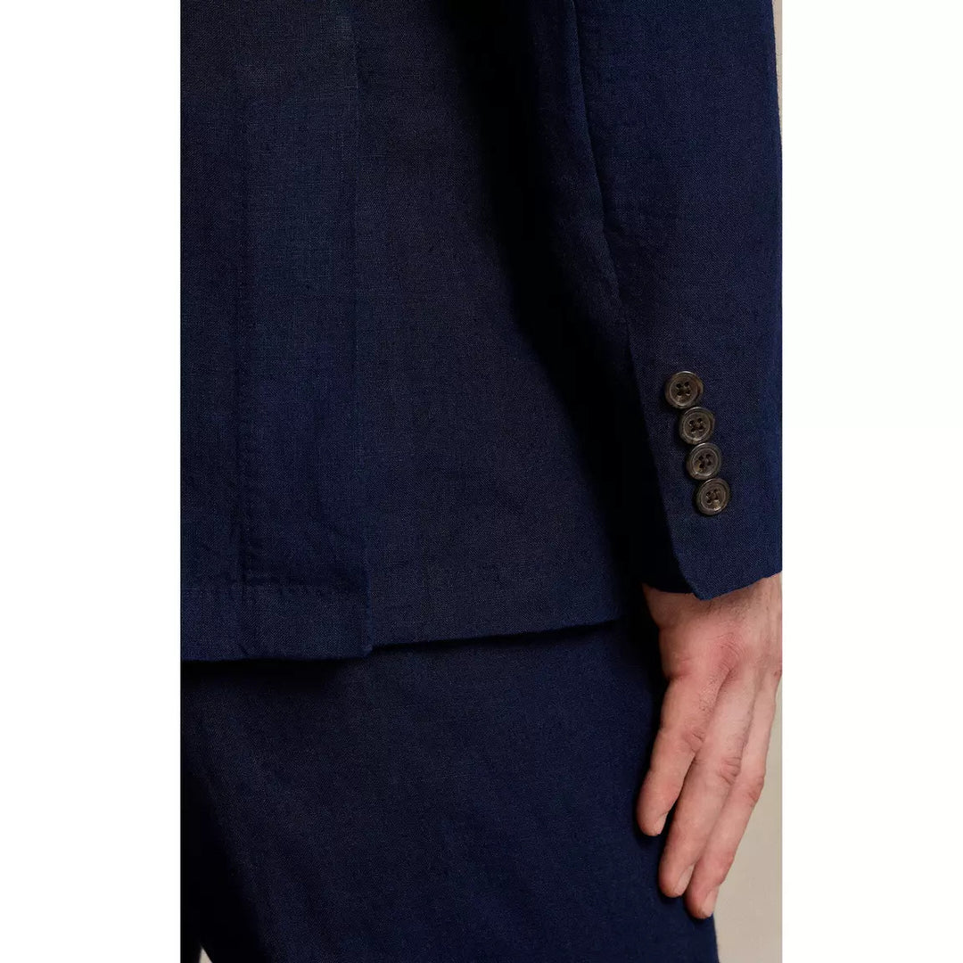 POLO Ralph Lauren soft modern linnen colbert-Buitenkant: 100% linnen. Voering mouw: 55% polyester, 45% viscose.-HEREN PAK