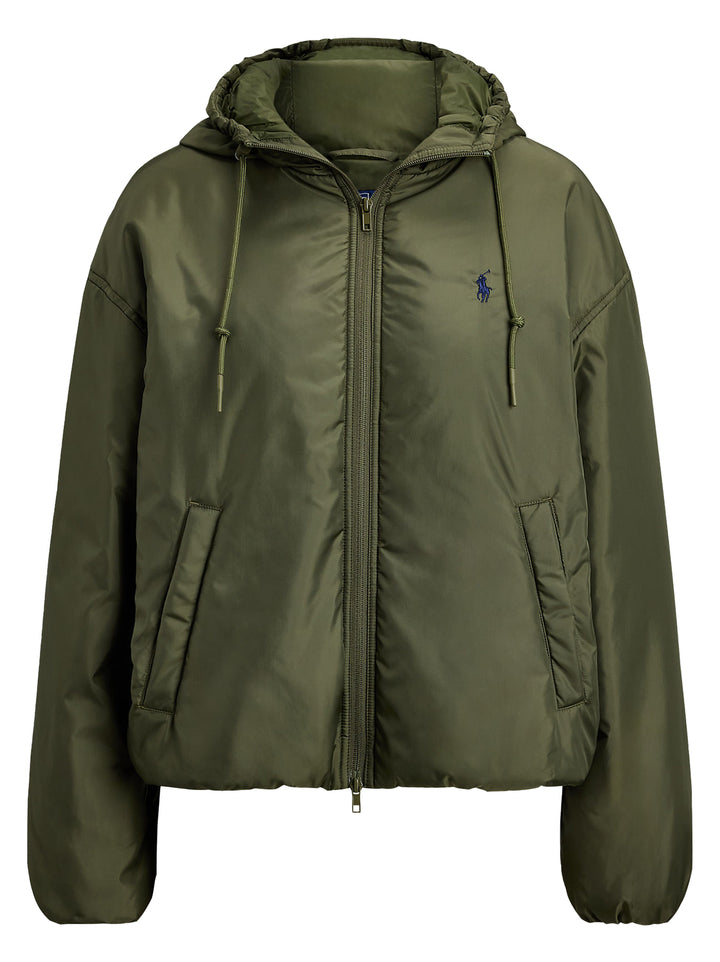 POLO Ralph Lauren Sportief Jack – Groen-100% polyester-DAMES JASSEN & JACKS-Groen