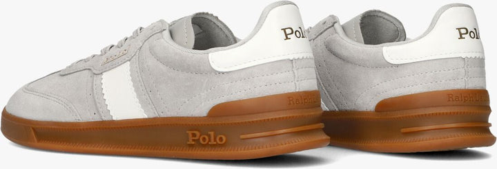 Polo Ralph Lauren Suede Retro Sneakers – Grijs-DAMES SCHOENEN-Grijs