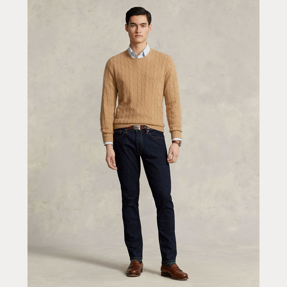 POLO Ralph Lauren – Sullivan Slim Stretch Jeans-99% katoen, 1% elastaan-HEREN BROEKEN-Blauw