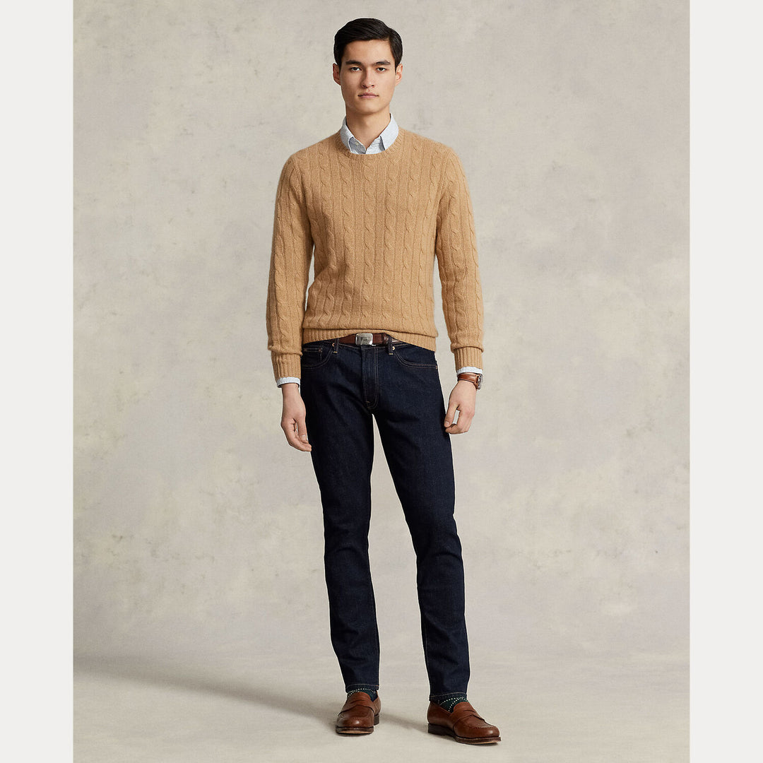 POLO Ralph Lauren – Sullivan Slim Stretch Jeans-99% katoen, 1% elastaan-HEREN BROEKEN-Blauw