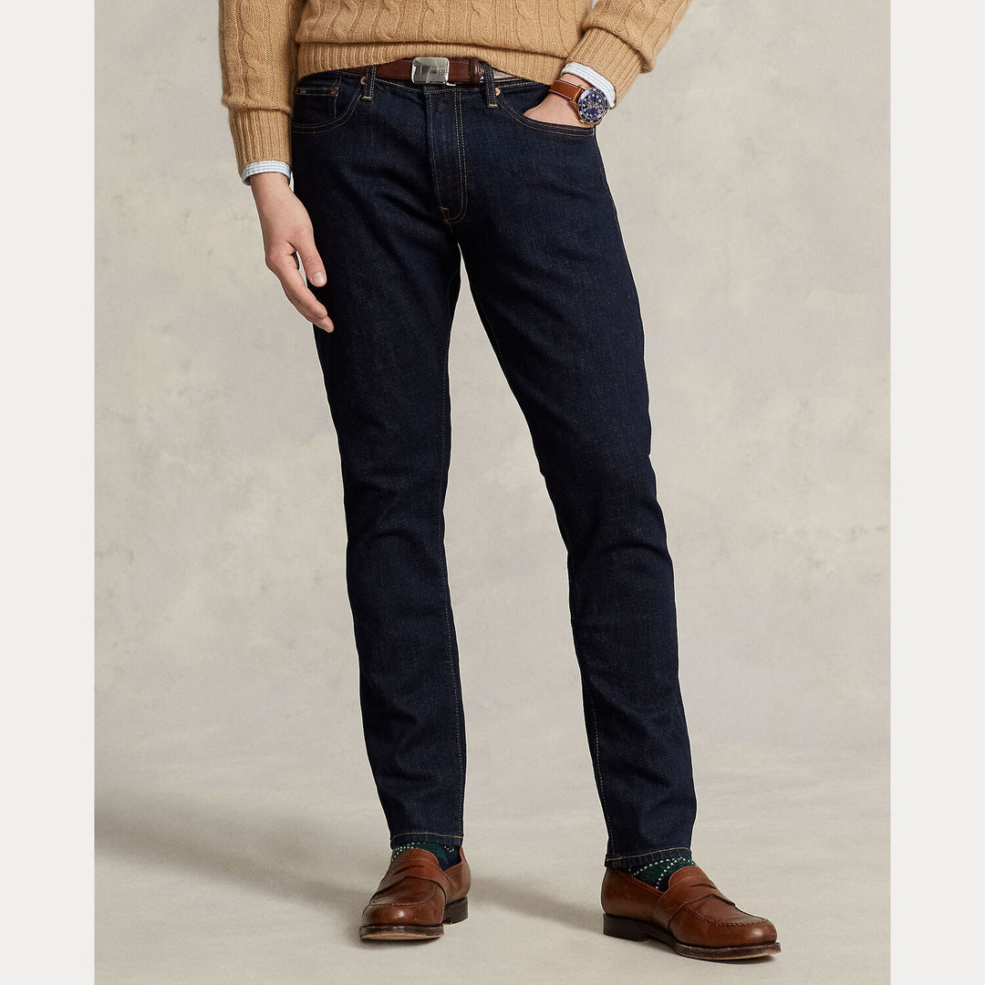 POLO Ralph Lauren – Sullivan Slim Stretch Jeans-99% katoen, 1% elastaan-HEREN BROEKEN-Blauw