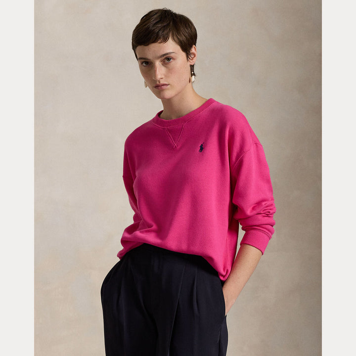 POLO Ralph Lauren sweater-100% katoen-DAMES TRUIEN & VESTEN-Roze