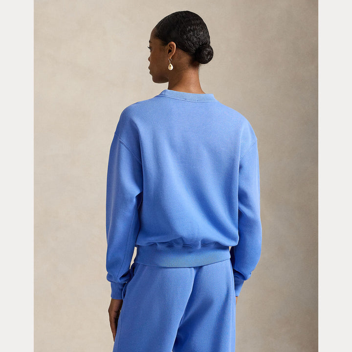 POLO Ralph Lauren – Sweater Blauw-83% katoen, 17% polyester-DAMES TRUIEN & VESTEN-Blauw