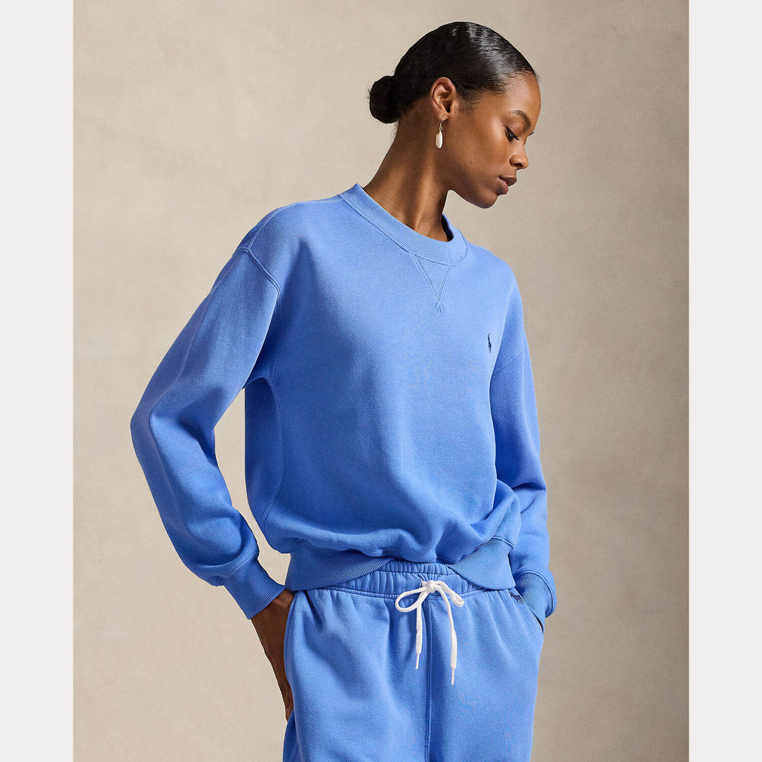 POLO Ralph Lauren – Sweater Blauw-83% katoen, 17% polyester-DAMES TRUIEN & VESTEN-Blauw