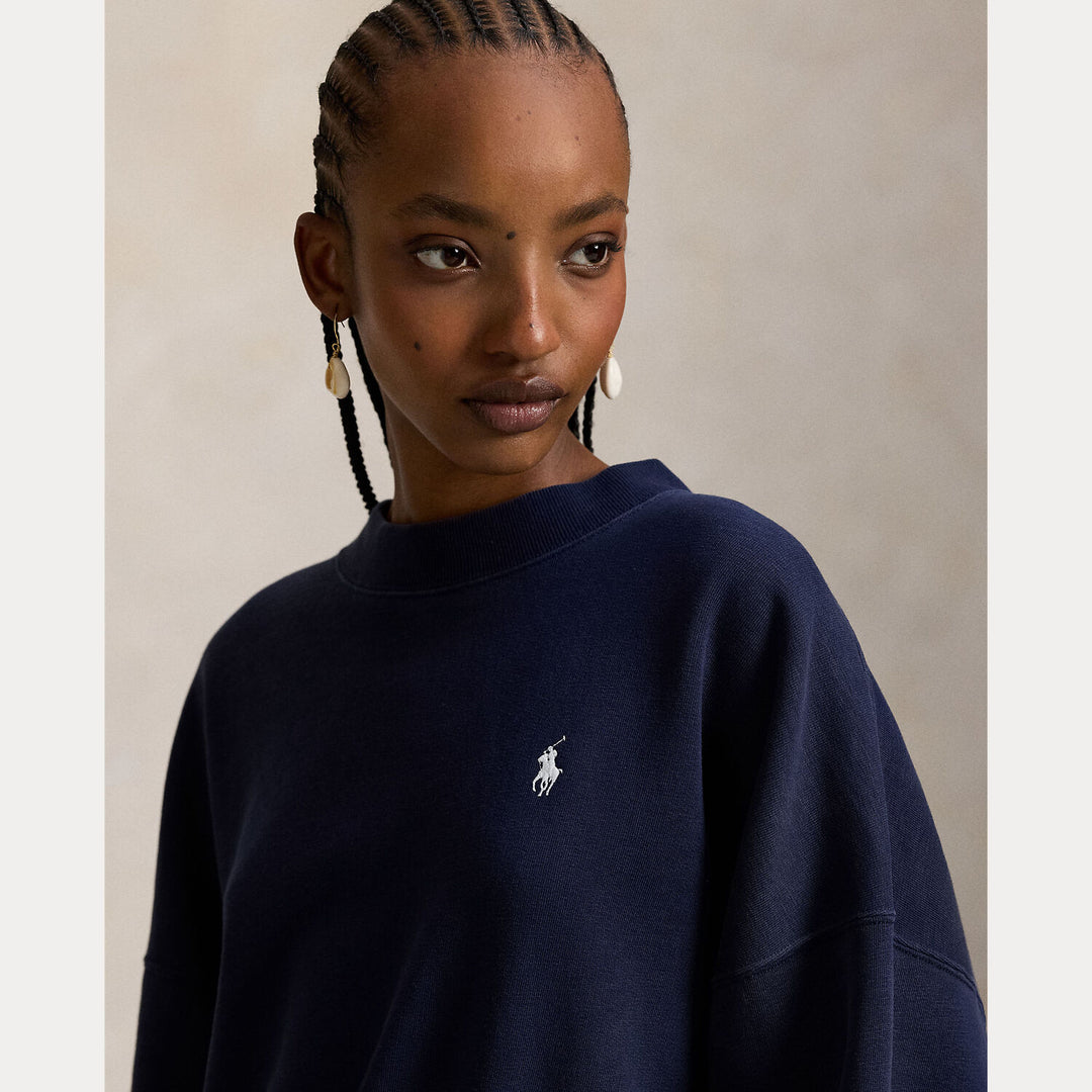 POLO Ralph Lauren Sweater – Blauw-87% katoen, 13% polyester-DAMES TRUIEN & VESTEN-Blauw