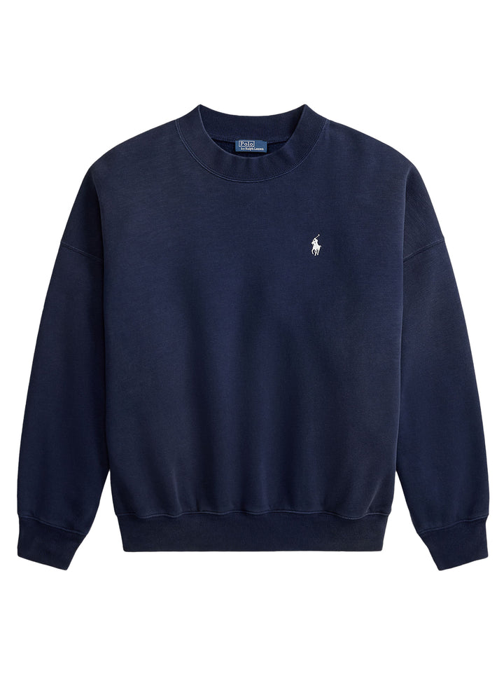 POLO Ralph Lauren Sweater – Blauw-87% katoen, 13% polyester-DAMES TRUIEN & VESTEN-Blauw