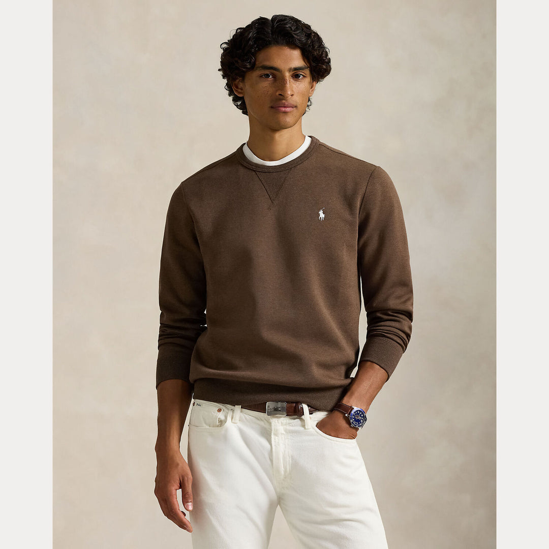 POLO Ralph Lauren – Sweater Bruin-66% katoen, 34% polyester-HEREN TRUIEN & VESTEN-Bruin