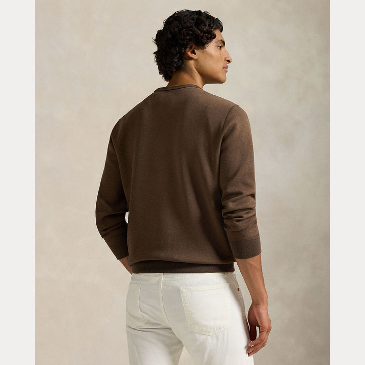 POLO Ralph Lauren – Sweater Bruin-66% katoen, 34% polyester-HEREN TRUIEN & VESTEN-Bruin