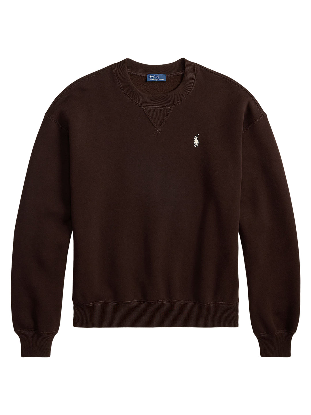POLO Ralph Lauren Sweater – Bruin-83% katoen, 17% polyester-DAMES TRUIEN & VESTEN-Bruin