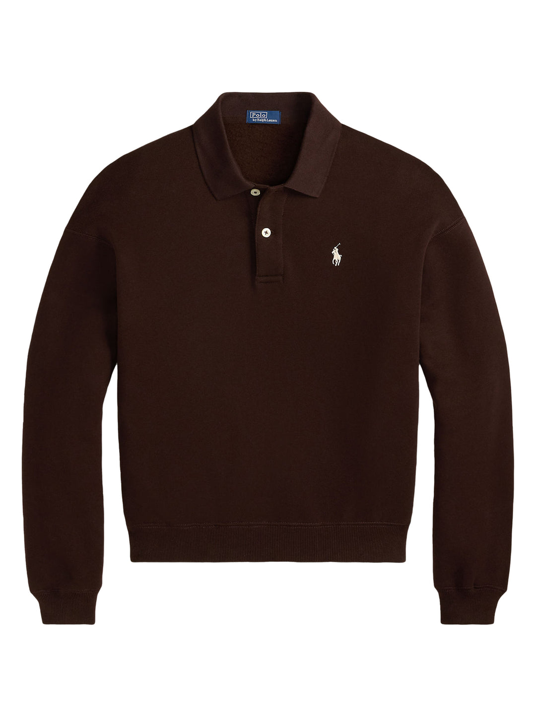 POLO Ralph Lauren Sweater – Bruin-83% katoen, 17% polyester-DAMES TRUIEN & VESTEN-Bruin