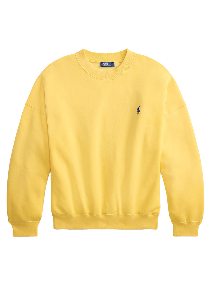 POLO Ralph Lauren Sweater – Geel-86% katoen, 14% polyester-DAMES TRUIEN & VESTEN-Geel