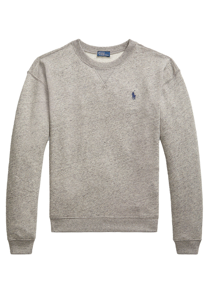 POLO Ralph Lauren Sweater – Grijs-100% katoen-DAMES TRUIEN & VESTEN-Grijs