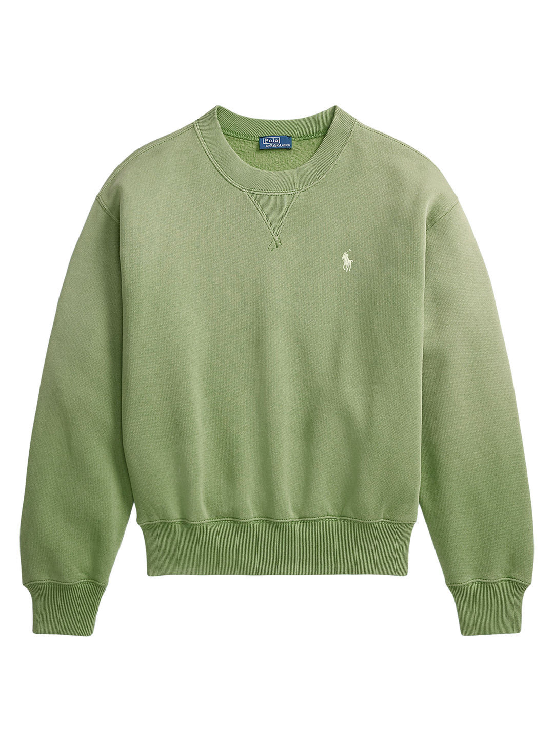 POLO Ralph Lauren – Sweater Groen-83% katoen, 17% polyester-DAMES TRUIEN & VESTEN-Groen