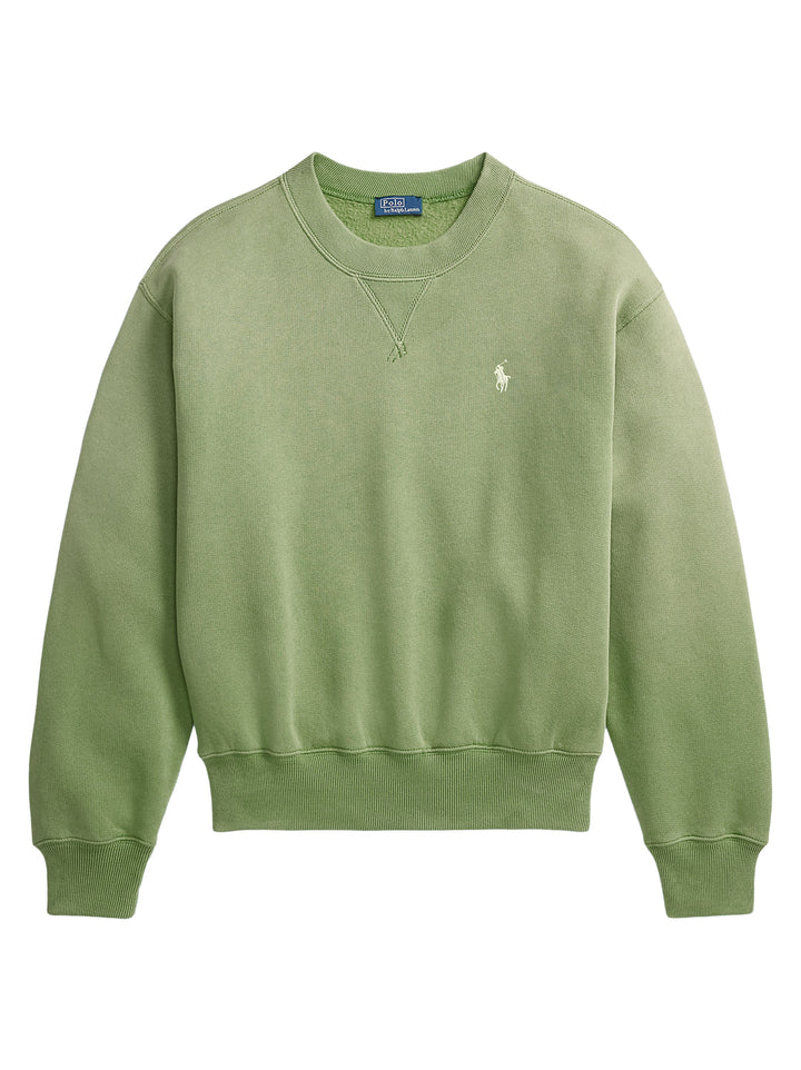 POLO Ralph Lauren – Sweater Groen-83% katoen, 17% polyester-DAMES TRUIEN & VESTEN-Groen