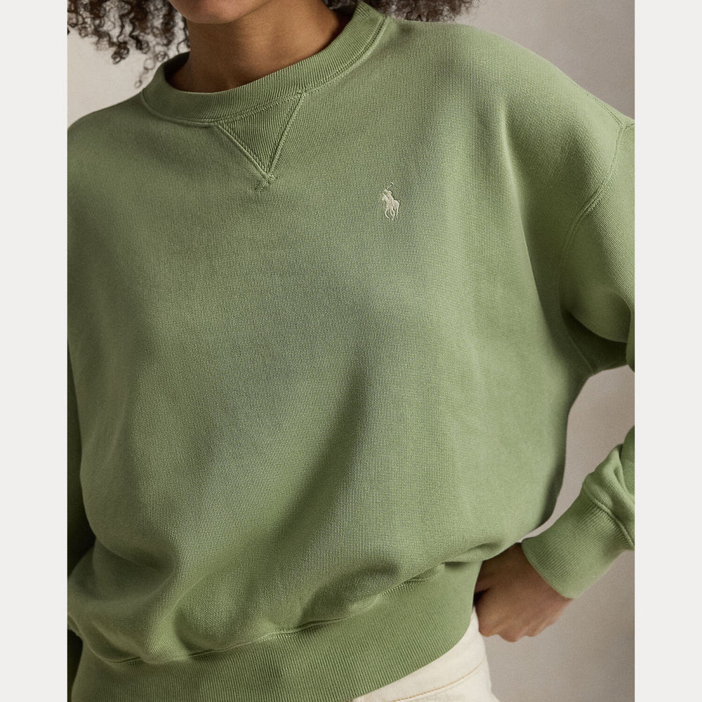 POLO Ralph Lauren – Sweater Groen-83% katoen, 17% polyester-DAMES TRUIEN & VESTEN-Groen