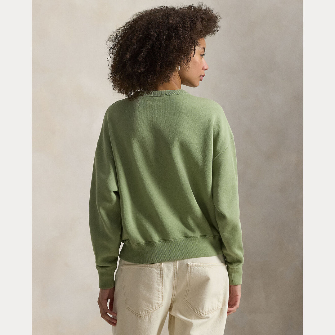 POLO Ralph Lauren – Sweater Groen-83% katoen, 17% polyester-DAMES TRUIEN & VESTEN-Groen