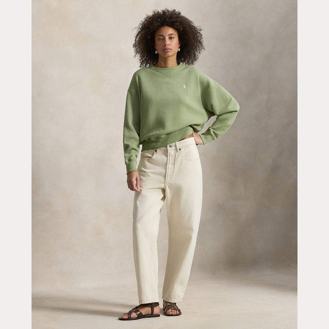 POLO Ralph Lauren – Sweater Groen-83% katoen, 17% polyester-DAMES TRUIEN & VESTEN-Groen