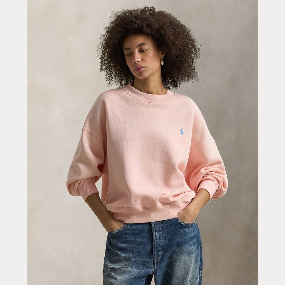 POLO Ralph Lauren Sweater – Roze-86% katoen, 14% polyester-DAMES TRUIEN & VESTEN-Roze