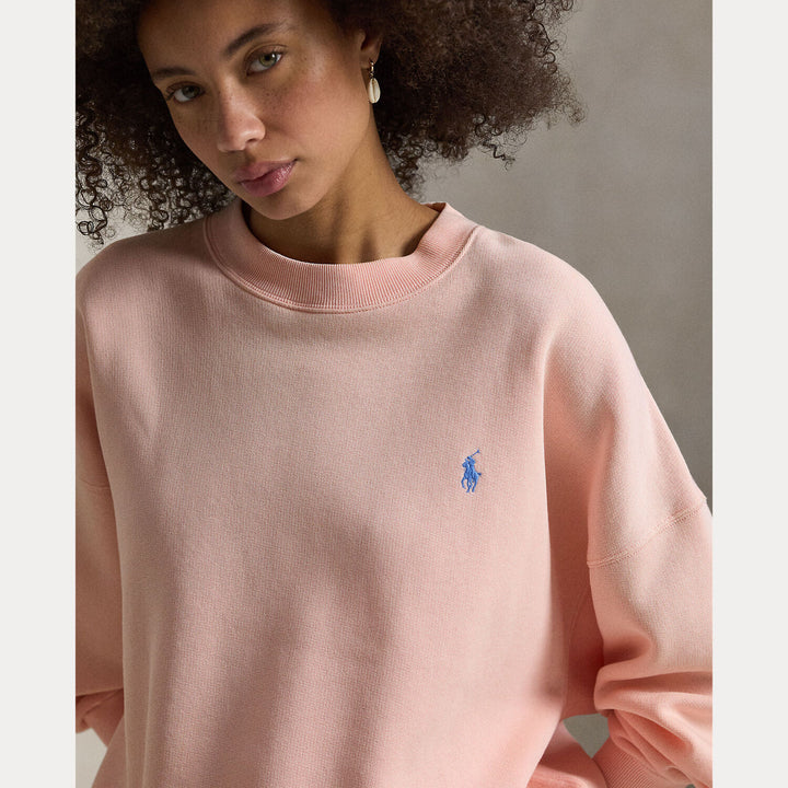 POLO Ralph Lauren Sweater – Roze-86% katoen, 14% polyester-DAMES TRUIEN & VESTEN-Roze