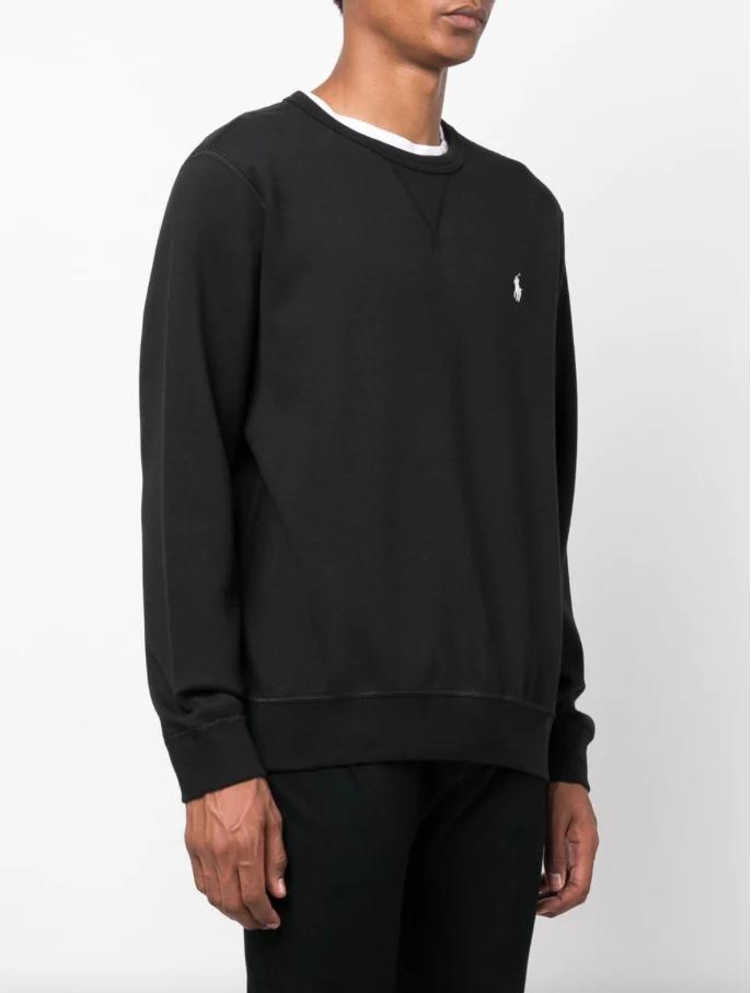 POLO Ralph Lauren sweatshirt-66% katoen, 34% polyester-HEREN TRUIEN & VESTEN-Zwart