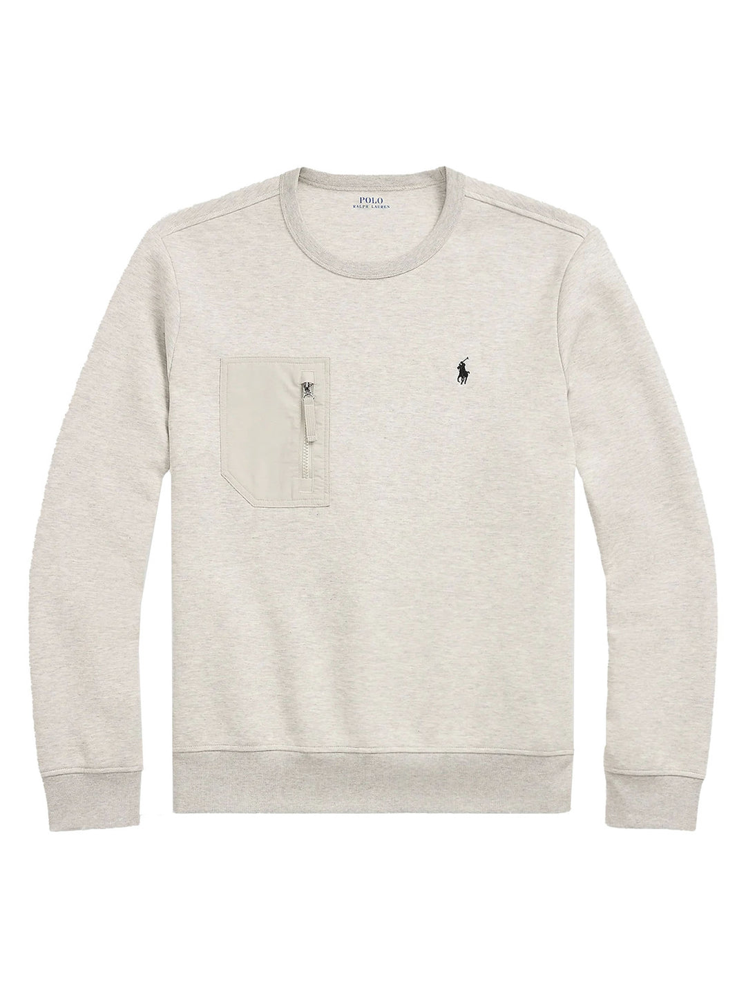 POLO Ralph Lauren sweatshirt-98% Katoen<br />2& Elastaan-HEREN TRUIEN & VESTEN-Grijs