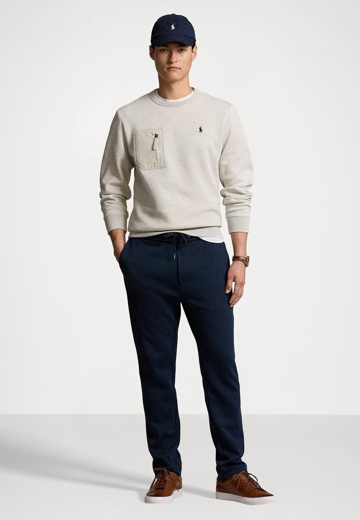 POLO Ralph Lauren sweatshirt-98% Katoen<br />2& Elastaan-HEREN TRUIEN & VESTEN-Grijs