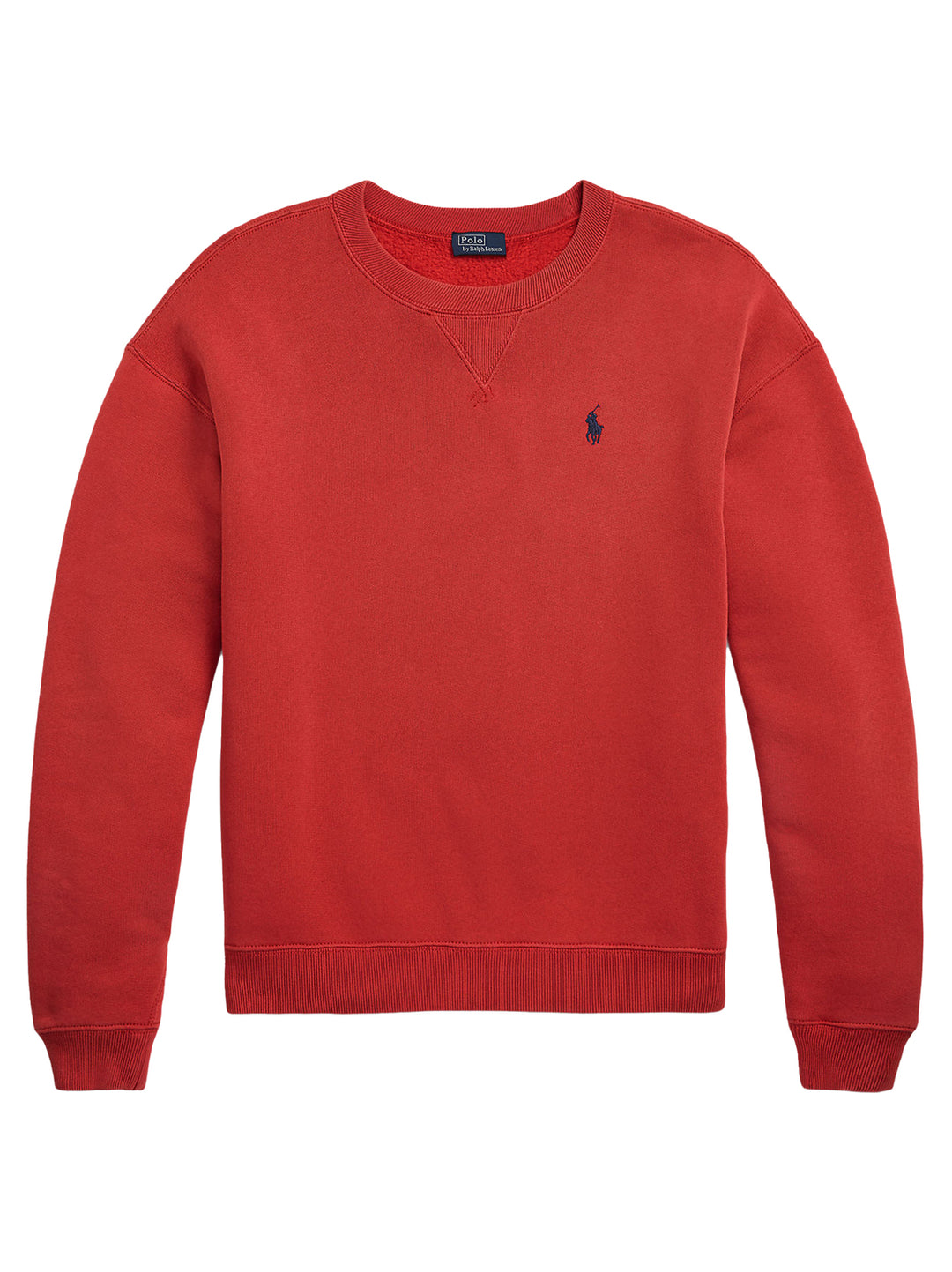 POLO Ralph Lauren sweatshirt met logo-Model: 83% katoen, 17% polyester.-DAMES TRUIEN & VESTEN-Rood