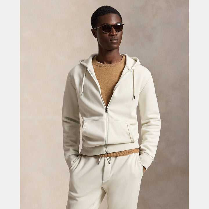 POLO Ralph Lauren Sweatvest – Grijs-66% katoen, 34% polyester-HEREN TRUIEN & VESTEN-Grijs
