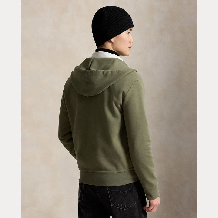 POLO Ralph Lauren Sweatvest – Groen-66% katoen, 34% polyester-HEREN TRUIEN & VESTEN-Groen