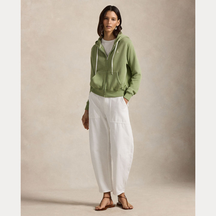 POLO Ralph Lauren – Sweatvest Groen-83% katoen, 17% polyester-DAMES TRUIEN & VESTEN-Groen