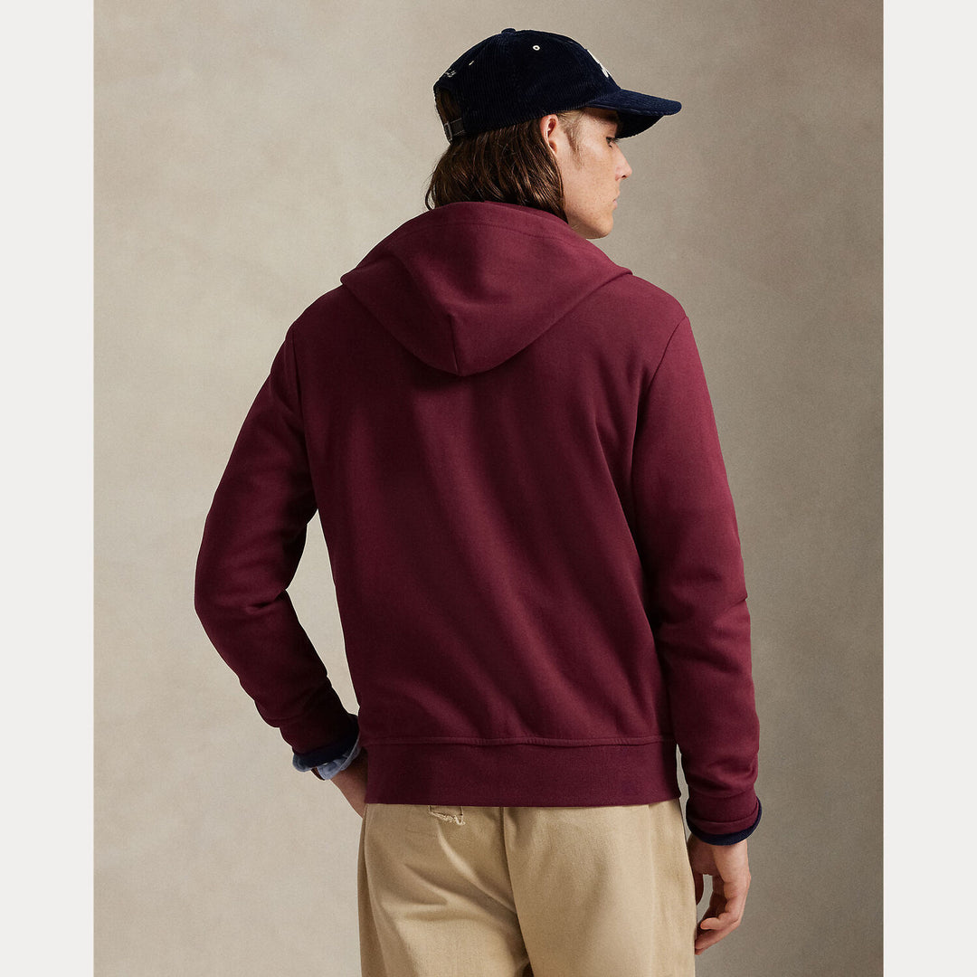 POLO Ralph Lauren Sweatvest – Rood-66% katoen, 34% polyester-HEREN TRUIEN & VESTEN-Rood